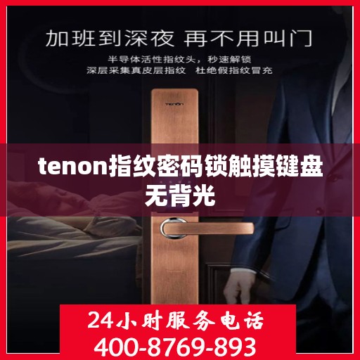 tenon指纹密码锁触摸键盘无背光