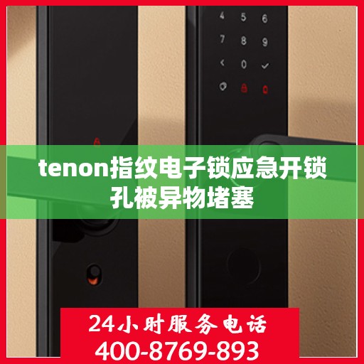 tenon指纹电子锁应急开锁孔被异物堵塞