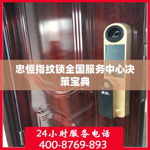 忠恒指纹锁全国服务中心决策宝典